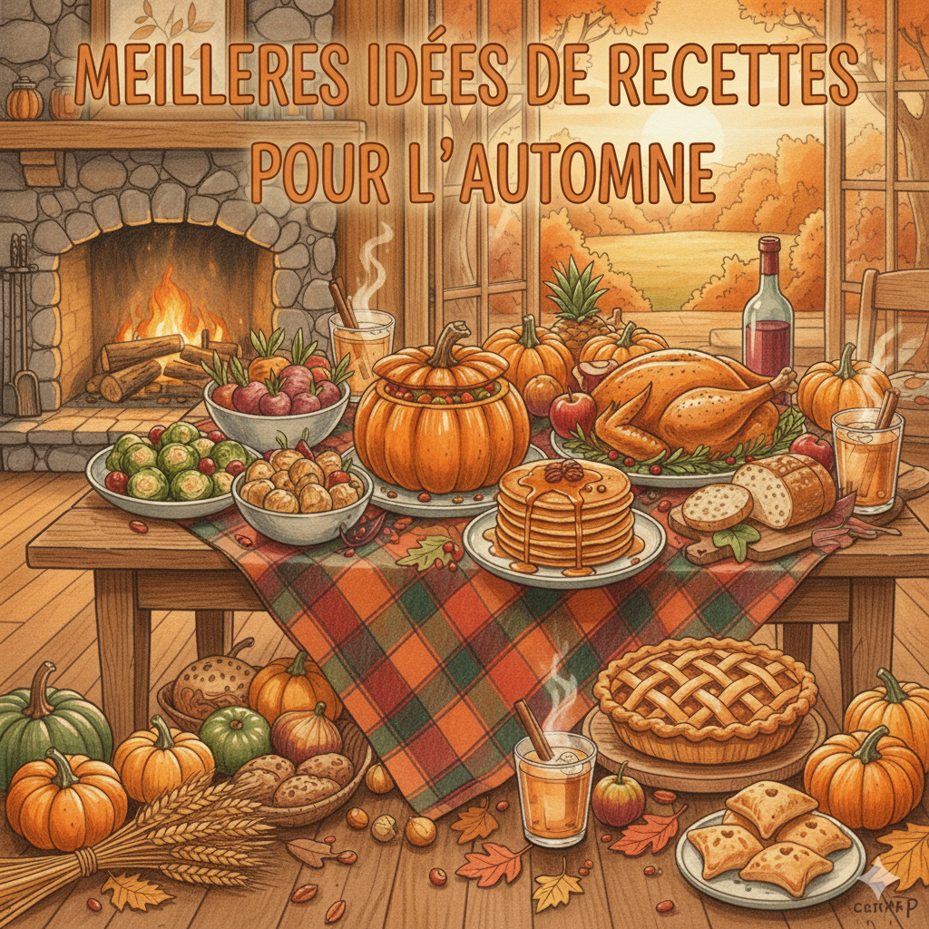 Plats d’automne : idées recettes simples et réconfortantes